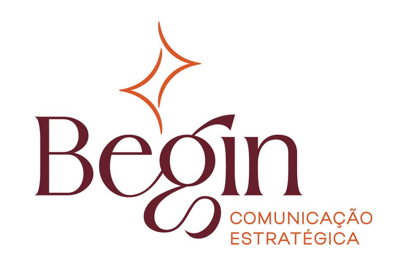 Logotipo Begin Comunicação Estratégica